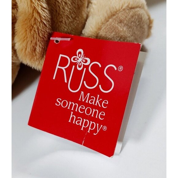 Russ Berrie Li'L Peepers Labrador Blonde Noel Christmas Dog - Picture 5 of 6